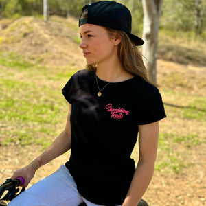 Ladies Rolled Sleeve Organic Tee