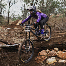 Load image into Gallery viewer, Women&#39;s All Mountain Raptor Jersey | Purple Haze Long Sleeve
