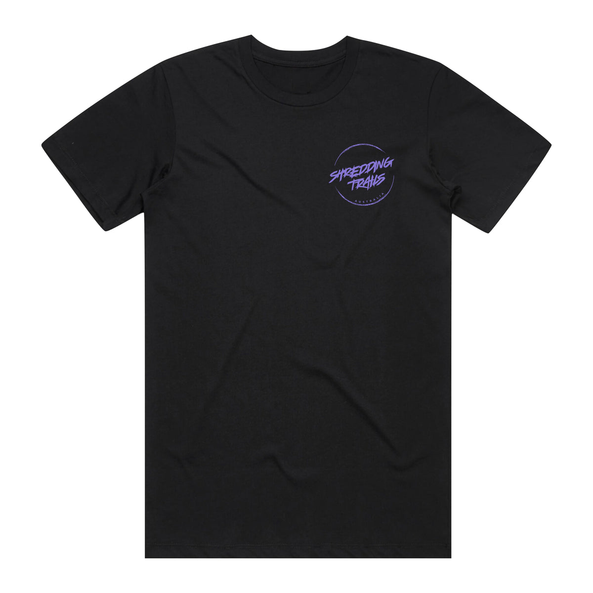 Men's Organic Tech Tee | Purple Haze – Shredding Trails